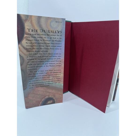 HARRY POTTER AND THE CHAMBER OF SECRETS ~ 1st Edition 1st Printing US Hardcover - Picture 3 of 5